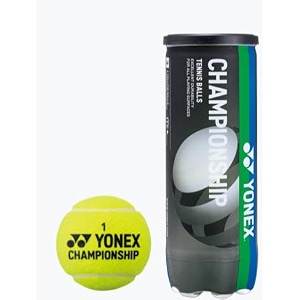 yonex rubber championship tennis balls green