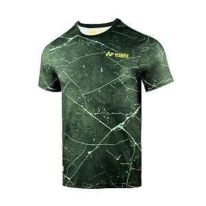 yonex essentia junior t-shirt - sustainable performance  trudry moisture-wicking  cool dry and comfortable  round neck  light weight  eco-friendly t-shirt recycled plastic bottles