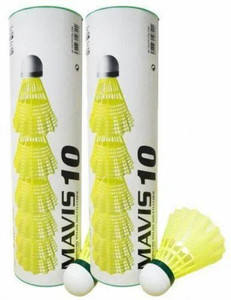 yonex mavis 10  japan-2box12pc nylon shuttle  - yellow green