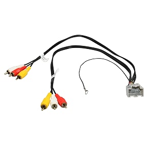 for axxess gmrsav oem rear seat entertainment retention harness for select 07-11 gm black