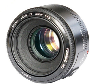 yongnuo 50mm f18 canon standard prime  lens