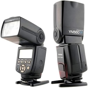 yongnuo yn560 iv speedlite wireless flash with master and slave black