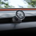 YONZEE Magnetic Phone Mount Compatible with 2025-2026 Model Y Juniper and 2024-2026 Tesla Model 3 Highland, Dashboard Ball Joint Base, Strong Magnetic Holder Ring, 360° Rotation