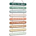 Yookeer Mental Health Reminders Wall Art Decoration,Bright Color