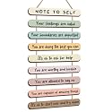 Yookeer Mental Health Reminders Wall Art Decoration,Pastel Color