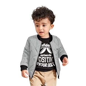 YOONIKK kids Solid Bomber Jacket