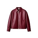 YOONIKK Mens Trending Vegan Leather jacket Zip-Up
