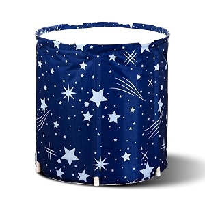 bath tub for adult for bathroom tub for home spa maintains hot amp cold temperature drainage hole thickened layer for hot and ice bath tub for adults round star