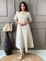 YORBAX Women Pure Cotton Kurta Palazzo Set