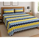 YORIK TM Microfiber Bed Sheet with Pillow