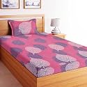 YORIK TM Microfiber Bed Sheet with Pillow