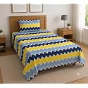 YORIK TM Microfiber Bed Sheet with Pillow