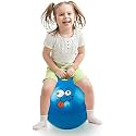 Yorten Sit and Bounce Rubber Bubble Hop Ball for Kids Hopper Jump Bounce Handle Ride-on Toy for Kids, Hopping Bouncing Jump Balls for Child 2 to 7 Year (Multi-Color) (Medium)