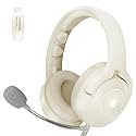YOTMS Wireless Gaming Headsets for Ps5 Ps4 PC, Games Headphones with Noise Canceling Microphone, 30H+ Hrs &amp; 7.1 Surround Sound for Switch Phone (2.4GHz WiFi Mode), ONLY Wired Mode Suit for Xbox Series