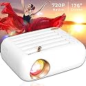 YOTON Pixel Portable LED Q2 Projector Full HD 1080P World's 1st Mini Projector with LTPS LCD | 2000 Lumens (200 ANSI) 176" Large Screen Projector for Home and Outdoor Compatible with 4K TV Stick, PC