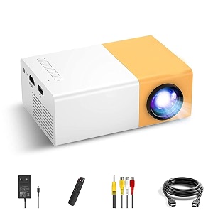 yoton uc 500 projector400lm portable mini home theater led projector with remote controller3500 lm led corded projector uc500 support hdmiavsdusb interfacesuc-500 pojector-14white