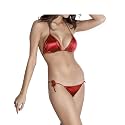 You Forever Solid Maroon Lingerie Sets