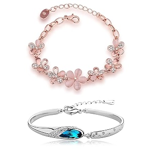 youbella artificial jewellery designer crystal bracelets for women stylish bangles jewellery for girls and women style-2