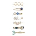 YouBella Jewellery Hair Accessories Stylish Combo of Hair Pin Hair Clip for Girls and Women (Multi-Color) (Style 3)
