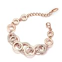 YouBella Jewellery Sets for Women Crystal Studded Necklace Jewellery set Bracelet with Earrings For Girls/Women