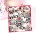 YouBella Stylish Latest Design Hair Jewellery Hair Accessory Set (Grey)