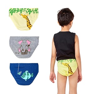 yougotplanb cotton boy underwear  ages 1-16 years  breathable  supersoft waistband  skin-friendly  secure fit