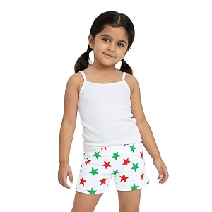 yougotplanb cotton boxers for girls  ages 2-16 years  relaxed fit  gentle elastic waistbands  breathable amp tagless
