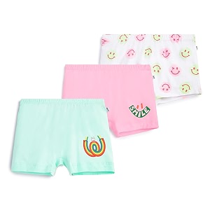 yougotplanb cotton boxers for girls  ages 2-16 years  relaxed fit  gentle elastic waistbands  breathable amp tagless