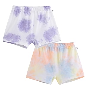 yougotplanb cotton boxers for girls  ages 2-16 years  relaxed fit  gentle elastic waistbands  breathable amp tagless