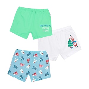 yougotplanb cotton boxers for girls  ages 2-16 years  relaxed fit  gentle elastic waistbands  breathable amp tagless