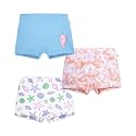 YouGotPlanB Cotton Boxers for Girls | Ages 2-16 Years | Relaxed Fit | Gentle Elastic Waistbands | Breathable &amp; Tagless