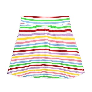 yougotplanb cotton skater skirt for girls  pack of 1  ages 3-16 years  attached inner shorts  ideal for sports amp play