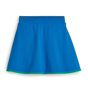 yougotplanb cotton skater skirt for girls  pack of 1  ages 3-16 years  attached inner shorts  ideal for sports amp play