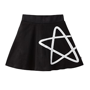 yougotplanb cotton skater skirt for girls  pack of 1  ages 3-16 years  attached inner shorts  ideal for sports amp play