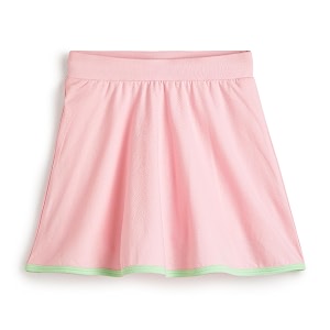 yougotplanb cotton skater skirt for girls  pack of 1  ages 3-16 years  attached inner shorts  ideal for sports amp play