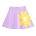 YouGotPlanB Cotton Skater Skirt for Girls | Pack of 1 | Ages 3-16 Years | Attached Inner Shorts | Ideal for Sports &amp; Play