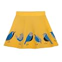 YouGotPlanB Cotton Skater Skirt for Girls | Pack of 1 | Ages 3-16 Years | Attached Inner Shorts | Ideal for Sports & Play