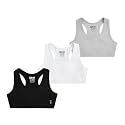 YouGotPlanB Cotton Sports Bra | Ages 8-16 Years | Racerback Style | Non-Padded, Double-Layered for Coverage