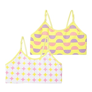 yougotplanb cotton training bra for pre-teen girls  ages 8-16 years  non-padded  full coverage  breathable  best first bra