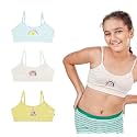 YouGotPlanB Cotton Training Bra for Pre-Teen Girls | Ages 8-16 Years | Non-Padded | Full Coverage | Breathable | Best First Bra