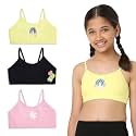 YouGotPlanB Cotton Training Bra for Pre-Teen Girls | Ages 8-16 Years | Non-Padded | Full Coverage | Breathable | Best First Bra