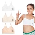 YouGotPlanB Cotton Training Bra for Pre-Teen Girls | Ages 8-16 Years | Non-Padded | Full Coverage | Breathable | Best First Bra