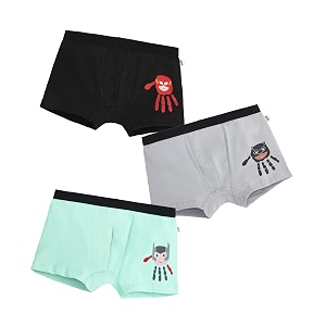 yougotplanb cotton trunks for boys  ages 416 years  snug-fit  tag-free  gentle waistband  ideal for active kids