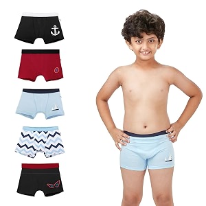 yougotplanb cotton trunks for boys  ages 416 years  snug-fit  tag-free  gentle waistband  ideal for active kids
