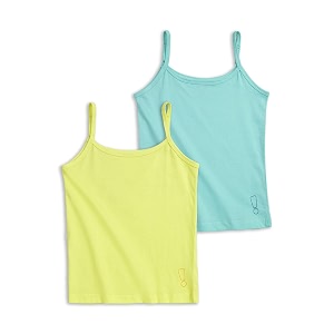 yougotplanb inner camisoles for girls  basic colors  regular fit  100 cotton  soft amp stretchy  adjustable straps