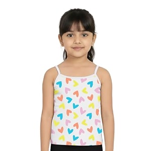 yougotplanb inner camisoles for girls  basic colors  regular fit  cotton  soft amp stretchy  adjustable straps