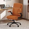 Youhauchair Executive Office Chair, Leather Computer Desk Chair, Brown