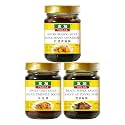 YOUJIA Classic Trio Combo, Curry, Sweet Chili, Black pepper, Restaurant Style sauce, Made from peppers and beans that have undergone 180 days of natural fermentation, No extra seasoning needed, Suitable for use in stew, stir-