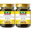 Youjia Scallion Oil Sauce, Crunchy Chili Crisp Condiment Gourmet Spicy Oil Topping for Noodles, Ramen,Dumplings Dipping Sauce, Salads, Stir-fry and Fried Rice, Everyday Kitchen Essential, 240g x 2