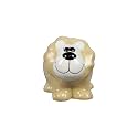 Young's Inc Cute Ceramic Lion Piggy Bank for Kids – Adorable Animal Money Saver for Nursery &amp; Playroom Decor, Glossy Ceramic Figurine Money Bank - 4.5 Inch